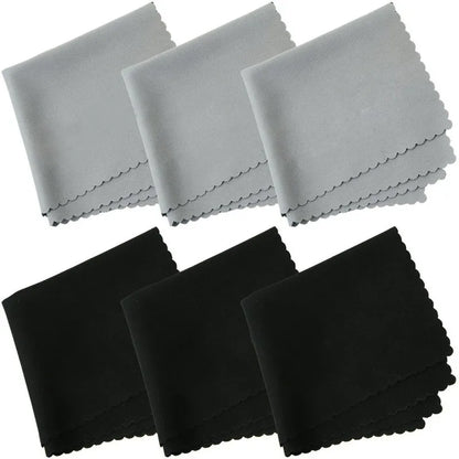 10pcs Microfiber Glasses Cleaning Cloths