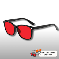 Black Frame - Red Lens