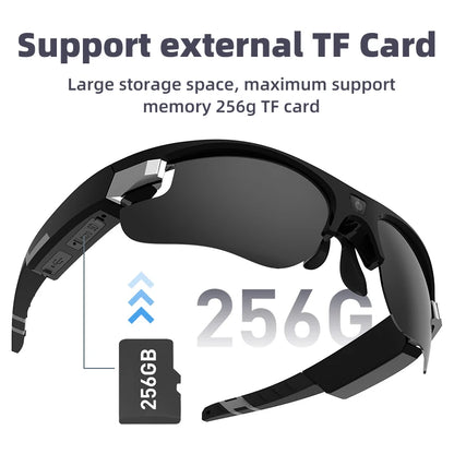 Aurérie™ Full HD Smart Camera Sunglasses – 90° Wide View