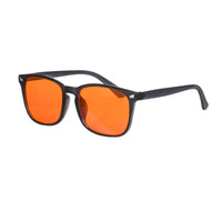 Black Frame - Orange Lens