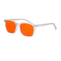 White Frame - Orange Lens