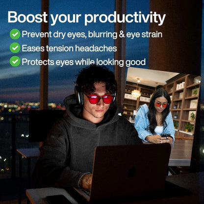 Aurérie™ Unisex Blue Light Blocking Glasses – Sleep & Eye Protection